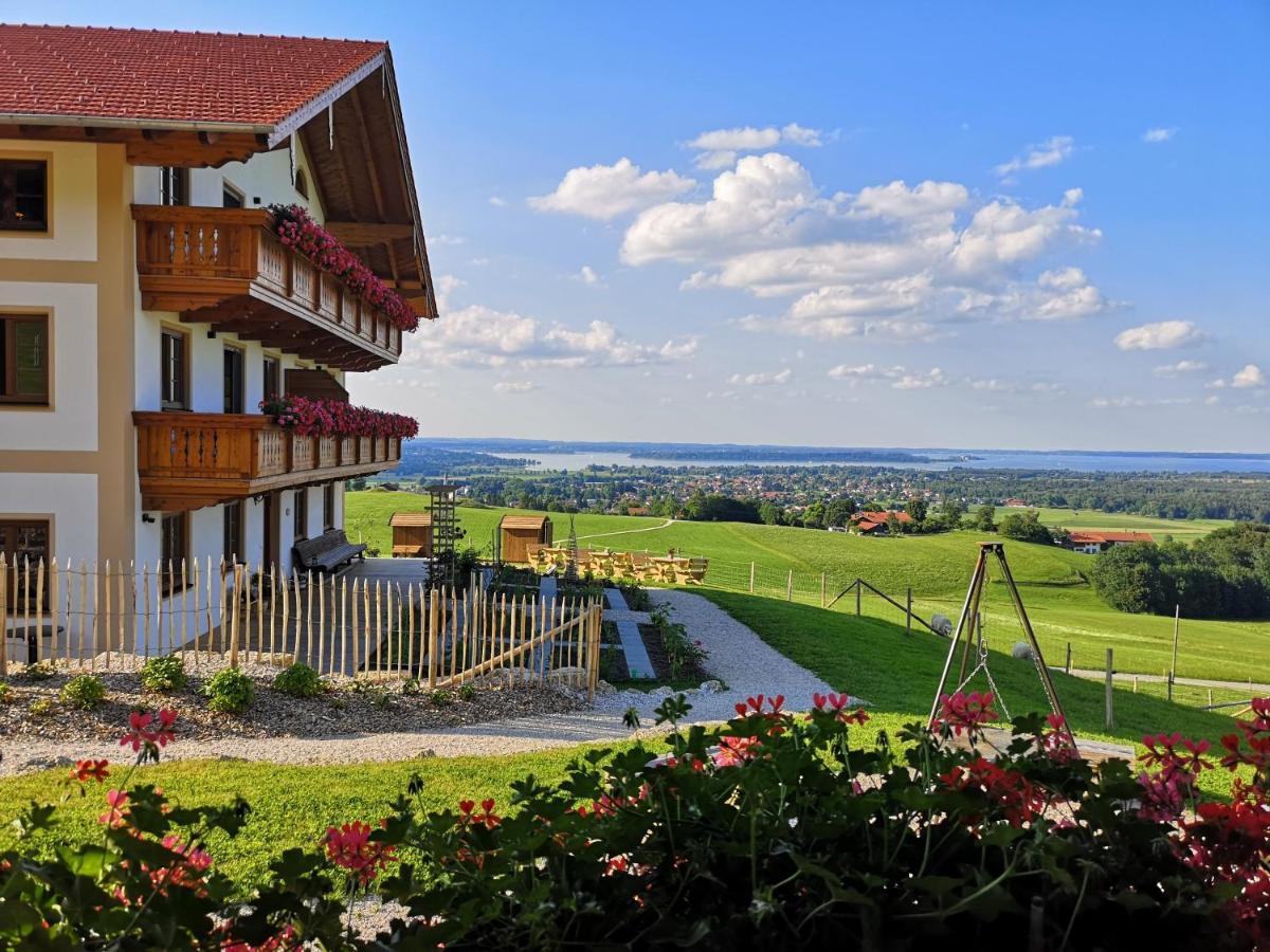 Вілла Schleipfnerhof Urlaub Auf Dem Bauernhof Бернау-ам-Кімзе Екстер'єр фото